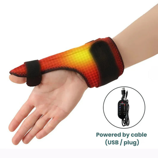 HeatBrace™ Hand & Wrist Massager with Heat Therapy